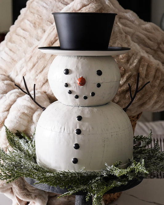 Frosty Tin Snowman