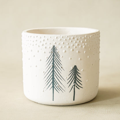 Painted Forest Tree Planter | Large