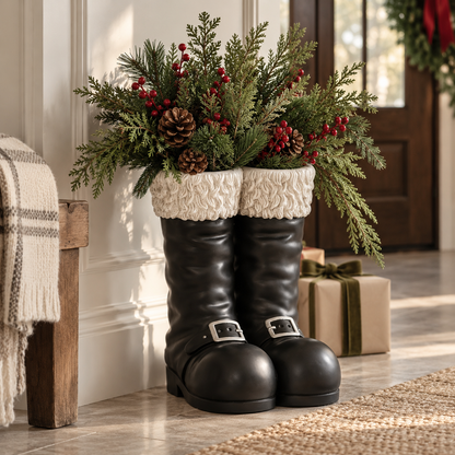 Santa Boots Planter