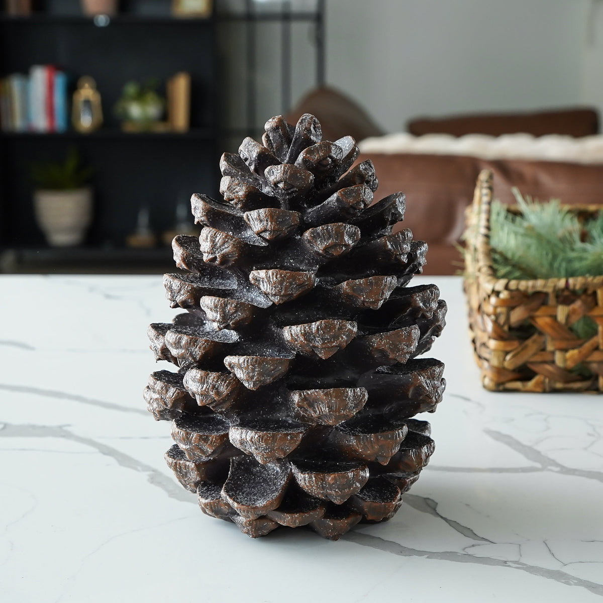 Resin Decorative Pinecone
