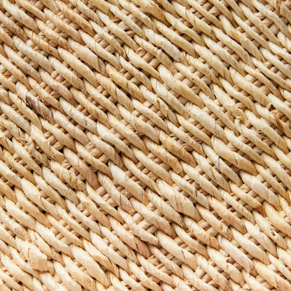 Abaca French Braided Square Trays, Set of 2
